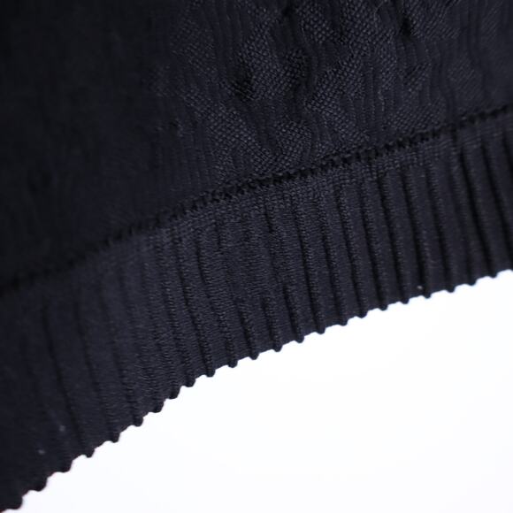 LULULEMON Rest less Pullover Black Textured Long Sleeve Running Active Women's 8 - Picture 11 of 14